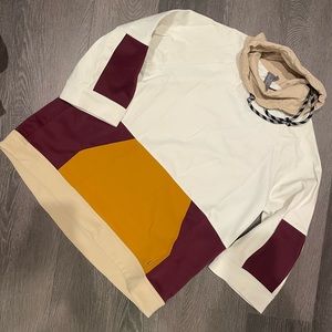 Sweaty Betty oversized crop sleeve sweatshirt